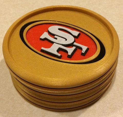 San Francisco 49ers Coaster