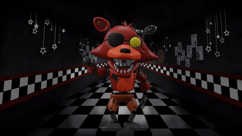 Withered Foxy Funko pop! Custom