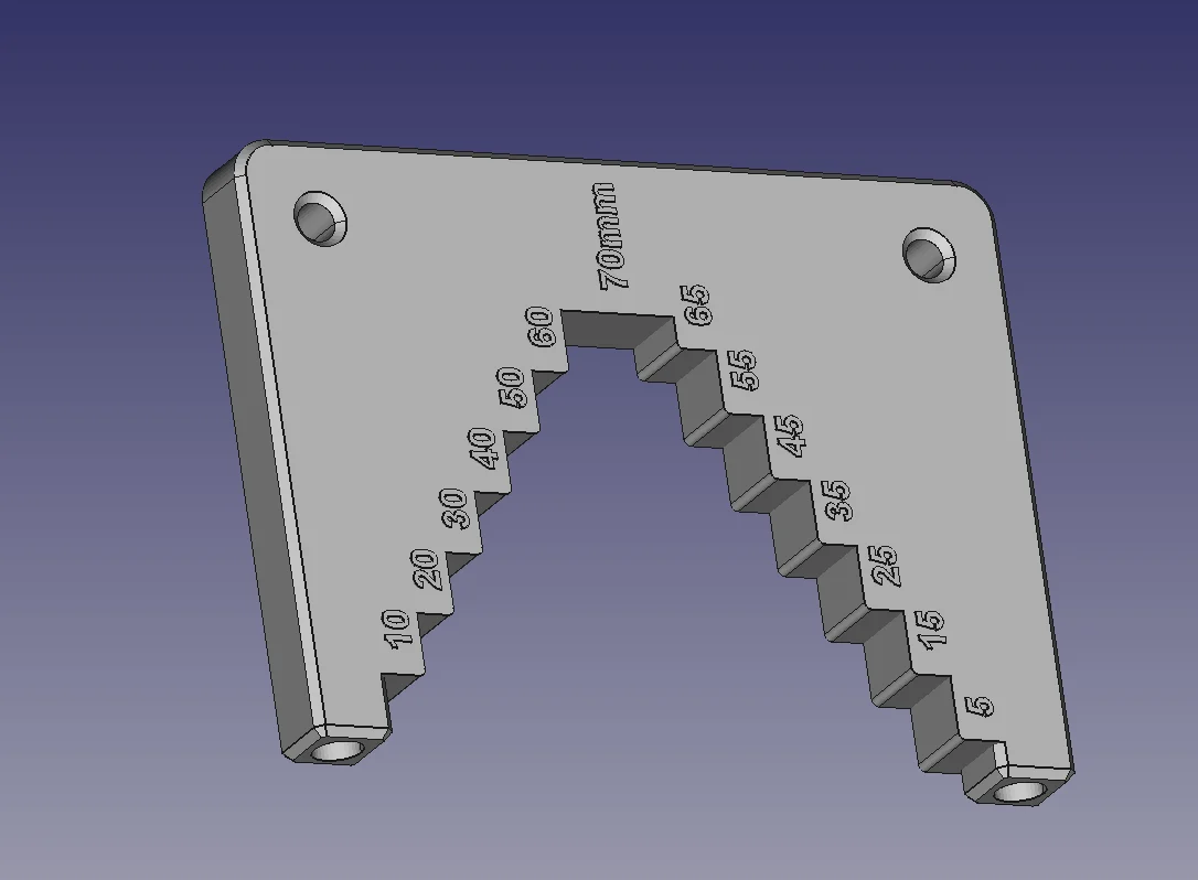 Saw/Router height gauge