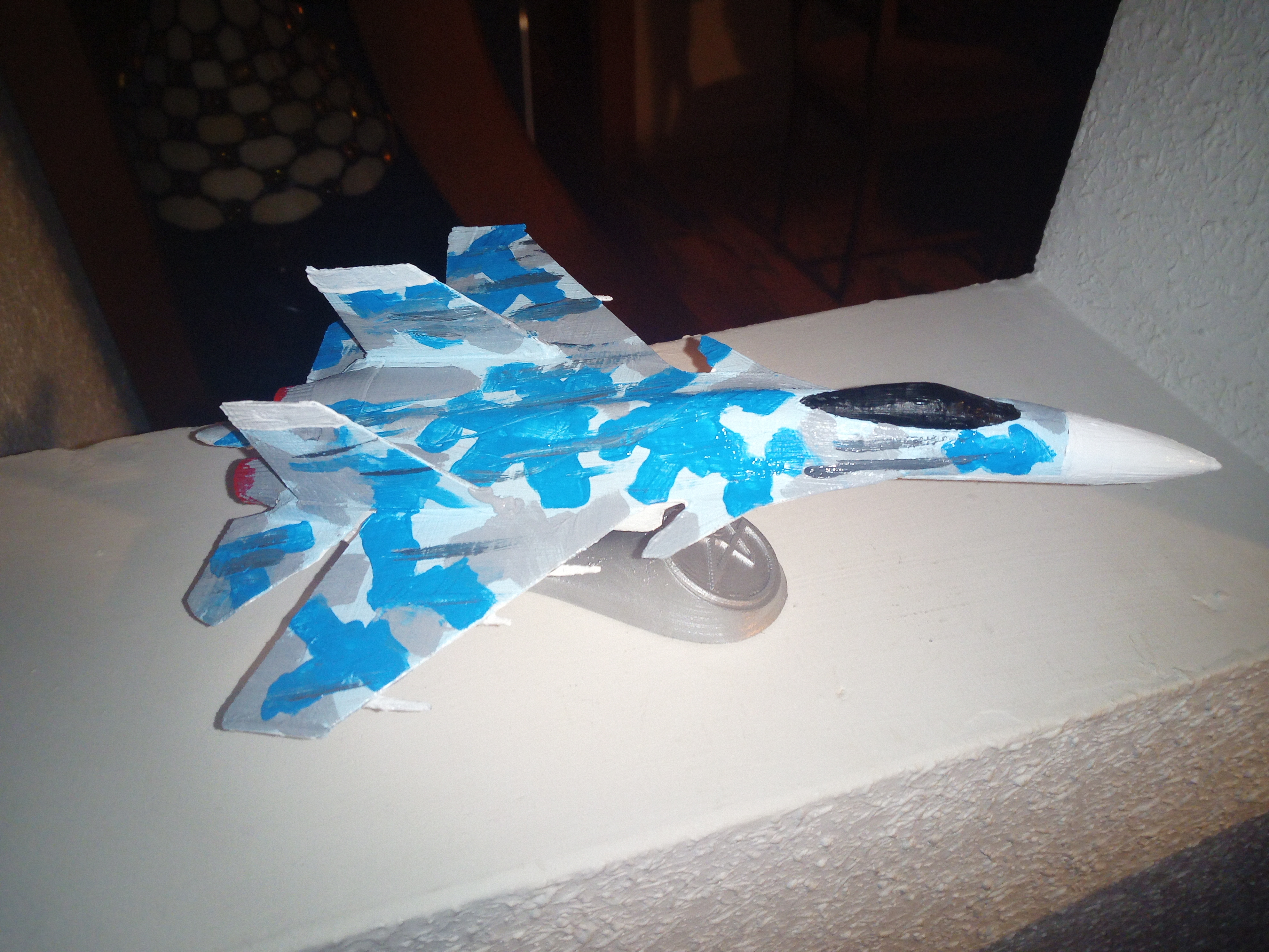Avión Caza Flanker su-37 Sukhoi