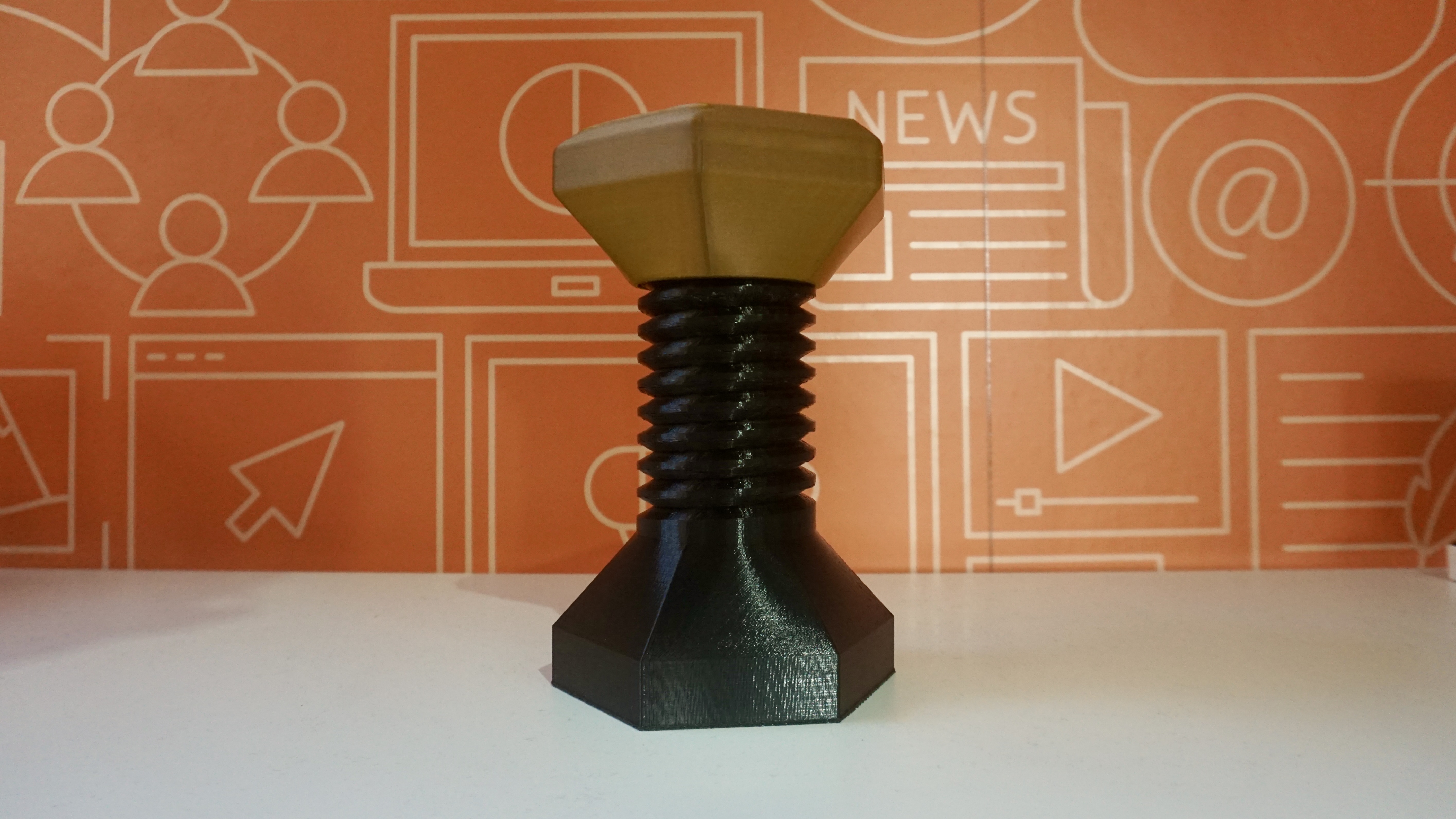 Nut and Bolt Container