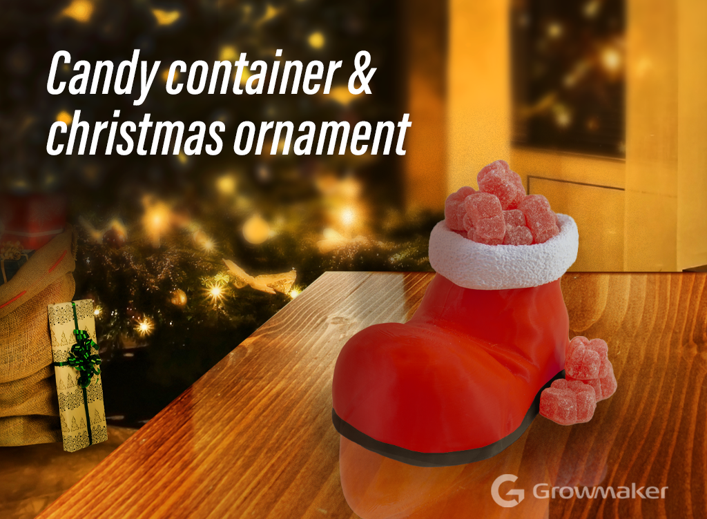 Santa's Boot Ornament