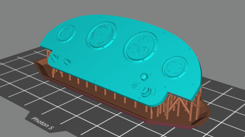 PlanePrint Pilot - Savage Bobber (Big and Small versions) - Cockpit with gouges
