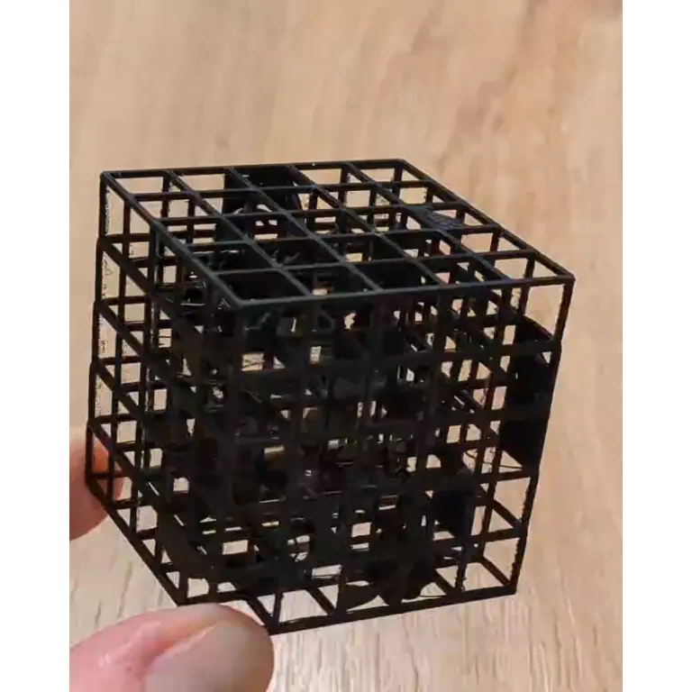 The Triple-Perspective Cube: A Tribute to Icons