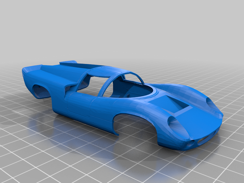 Lola T70 Slot Car Kit