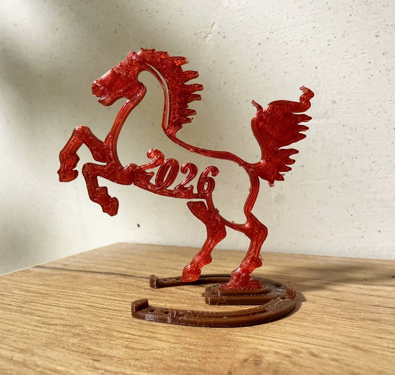 New year 2026 horse