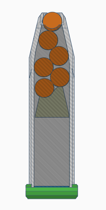 CR123 double stack magazine