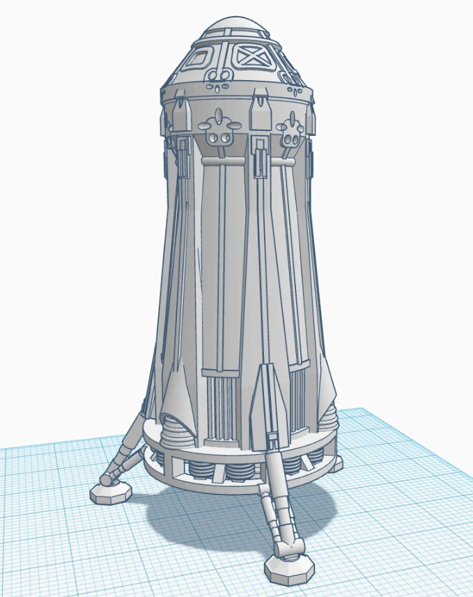 The Martian Mars Ascent Vehicle (MAV)