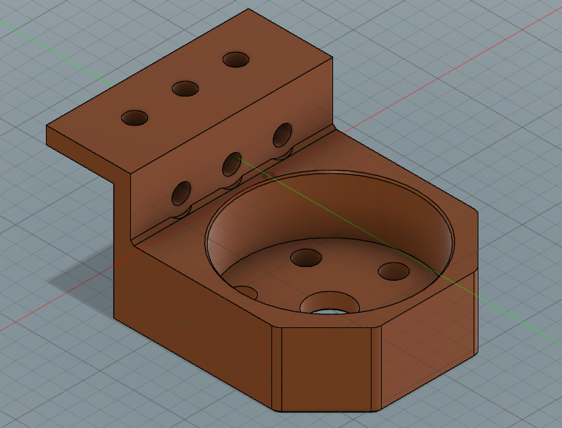 Acme Nut Holder for 6 Hole Nuts.