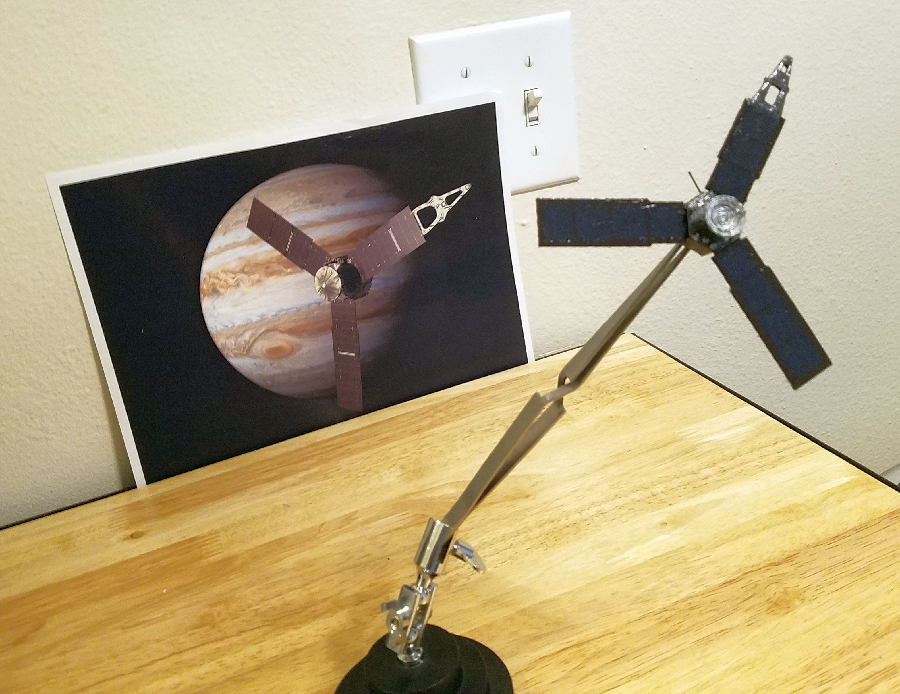 Juno Spacecraft 1:180 for 3D Printing