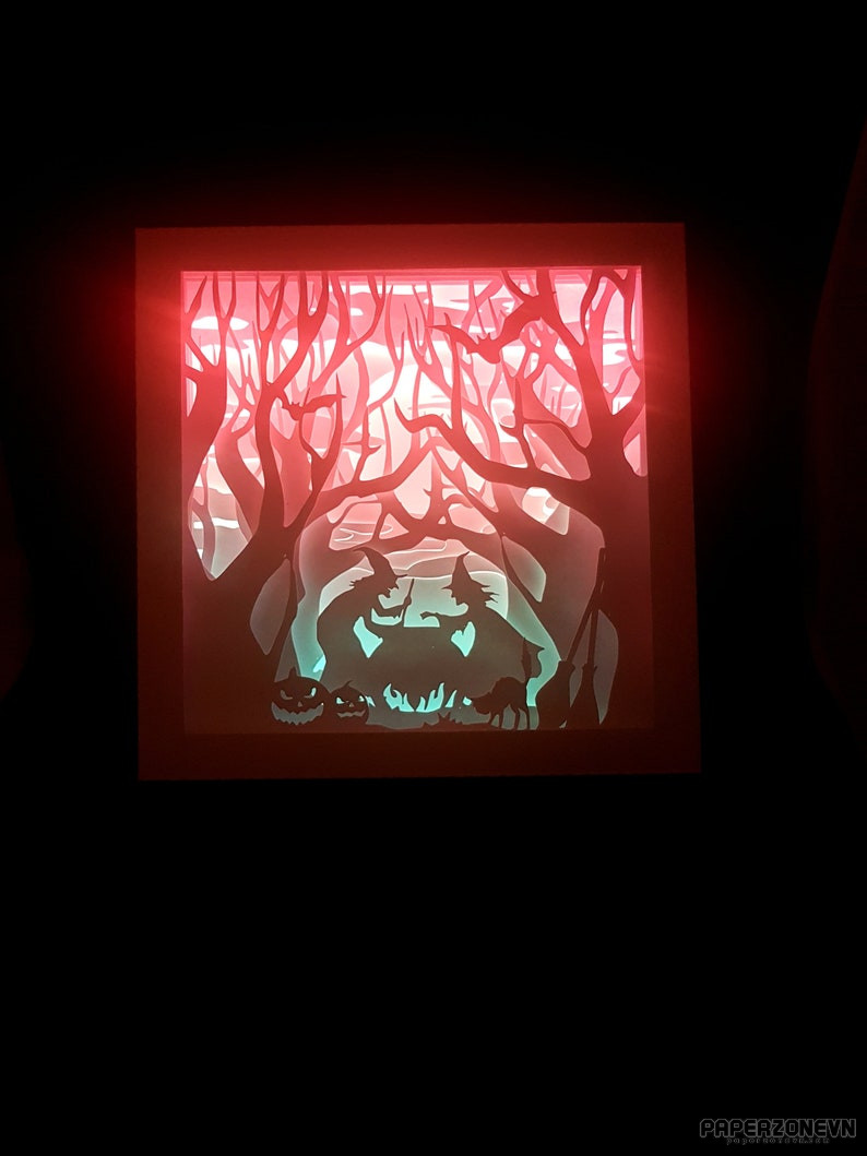 halloween witches lightbox
