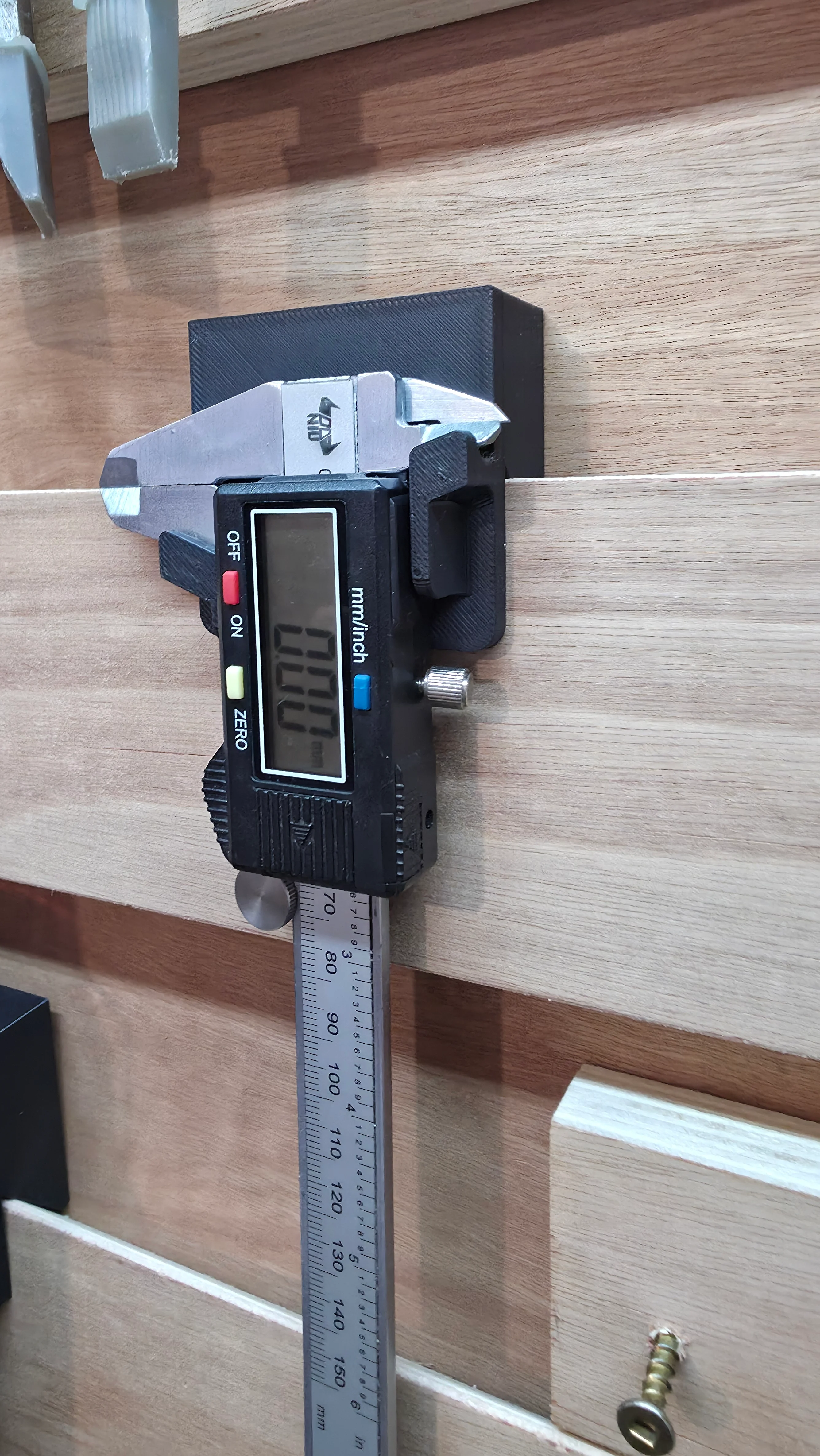 Vernier Calliper Holder Cleat or Flush Mount