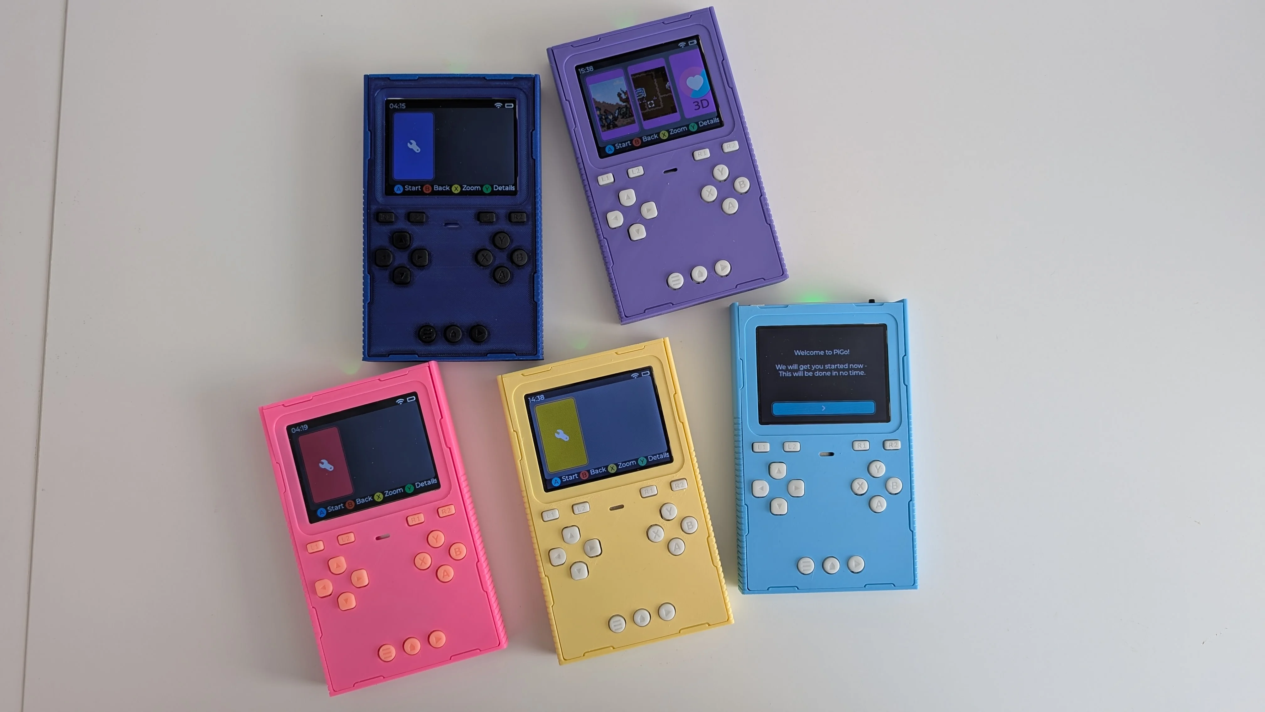 PiGo - Handheld Raspberry Pi Gaming Console