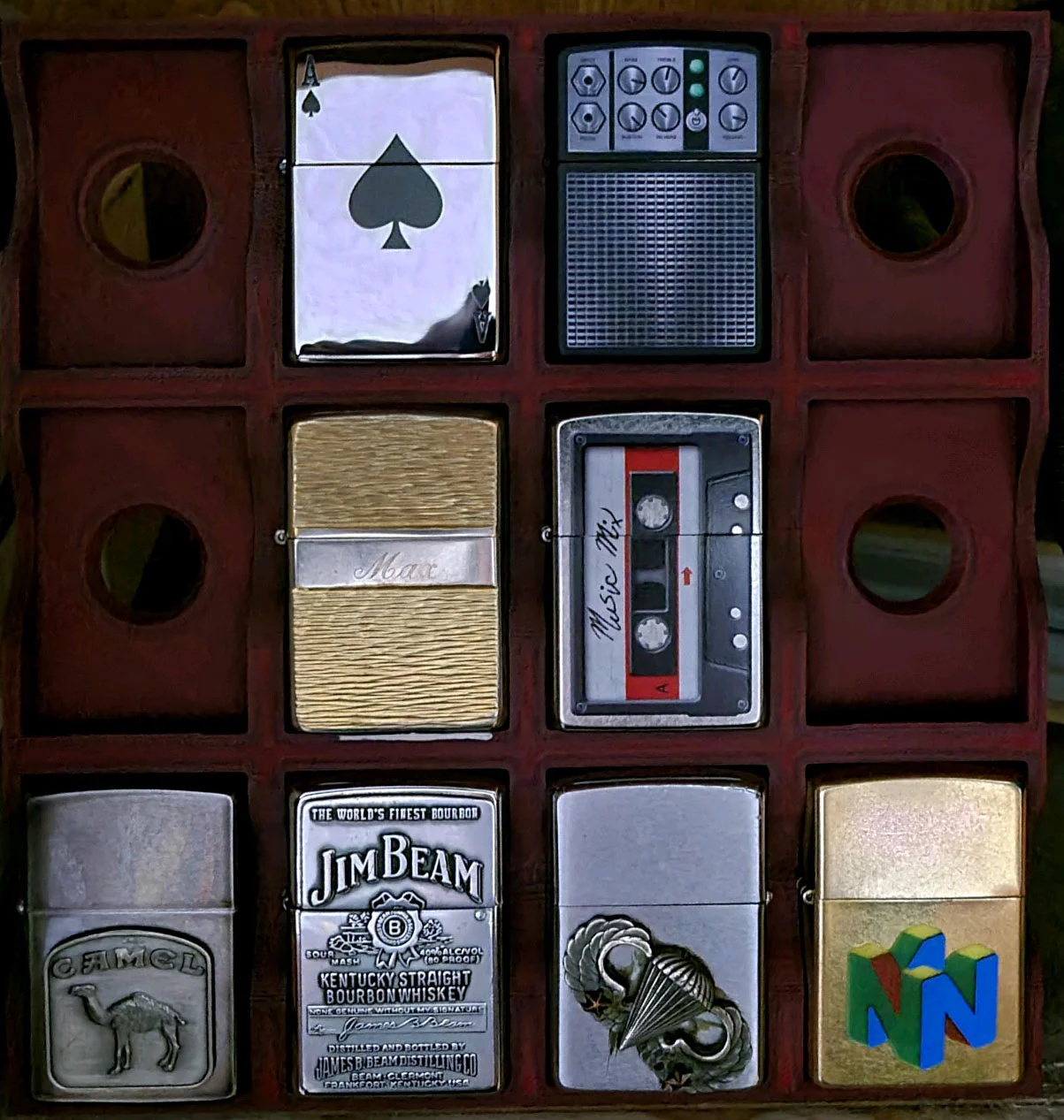Zippo Lighter Display Case