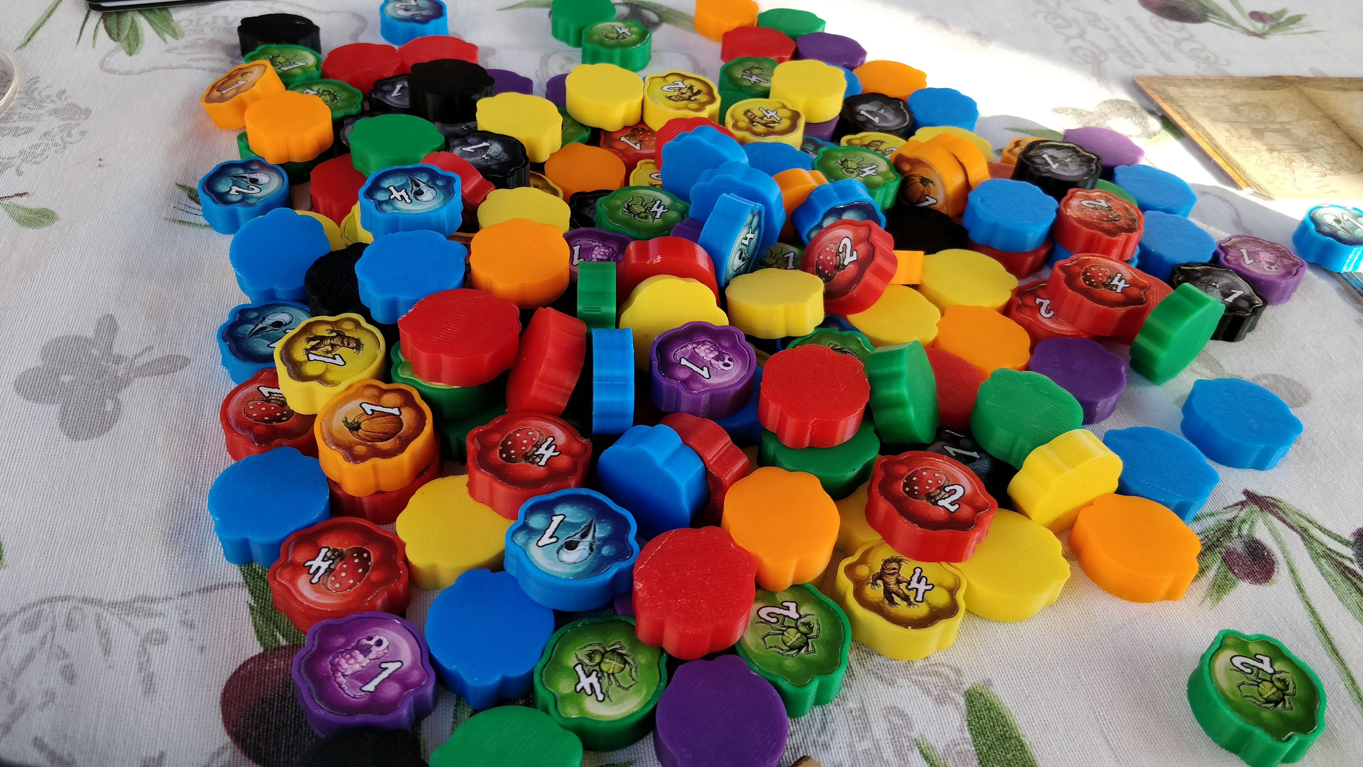 Tokens for "Die Quacksalber von Quedlinburg"