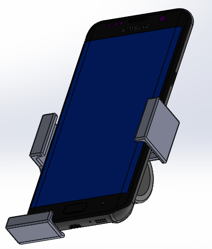 Mobile phone holder for bicycles (Handyhalter für Fahrrad)