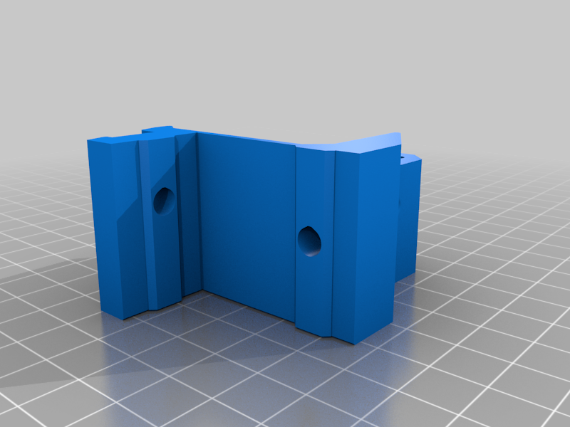 Prusa Full Bear 2.1-alpha Y motor mount with shaft support bearing