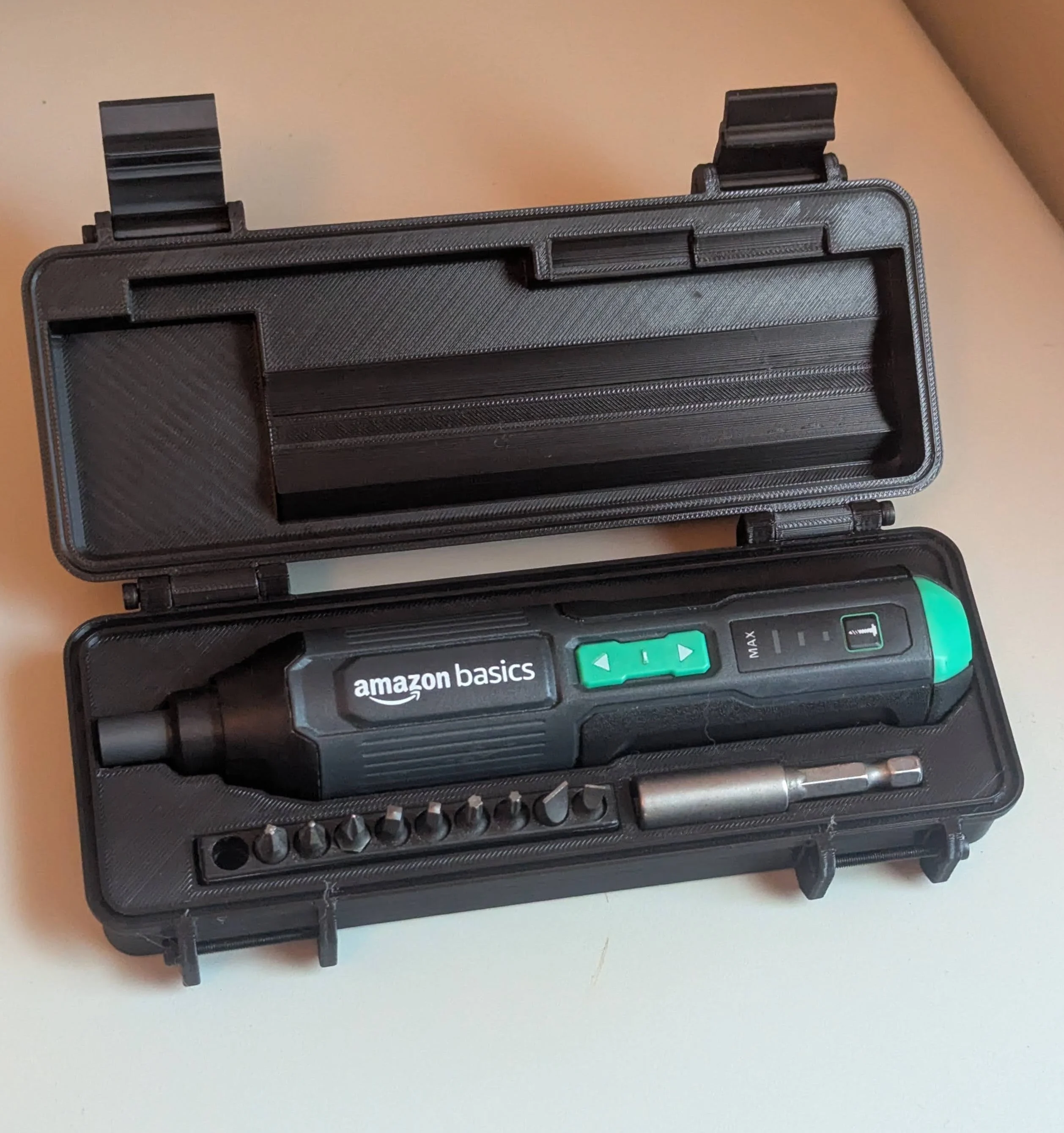 Amazon Basics / Denali Electric Screwdriver Rugged Box
