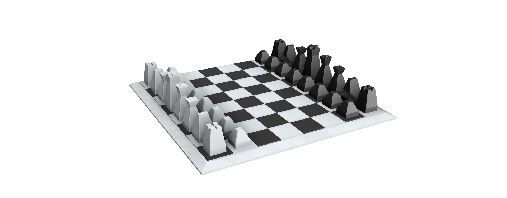 Modernist Chess Board
