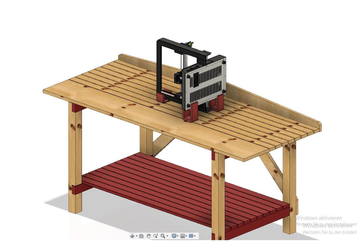Anycubic i3 Mega Workbrackets Elektronical