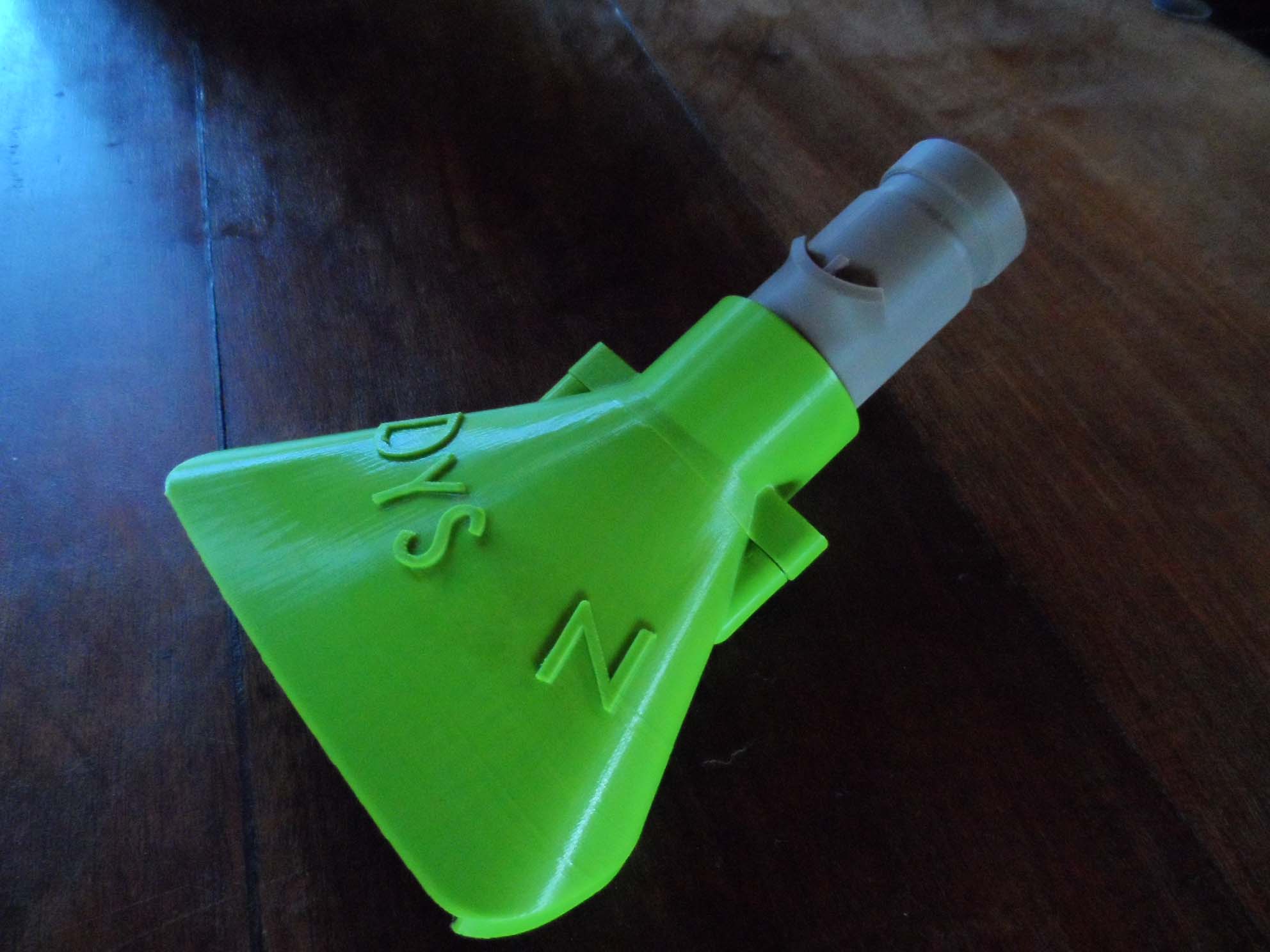 Extension for Dyson DC45 handheld vacuum