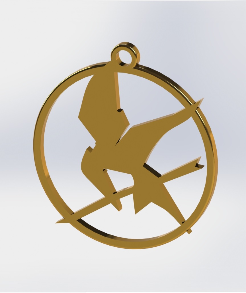 The Mockingjay Pendant