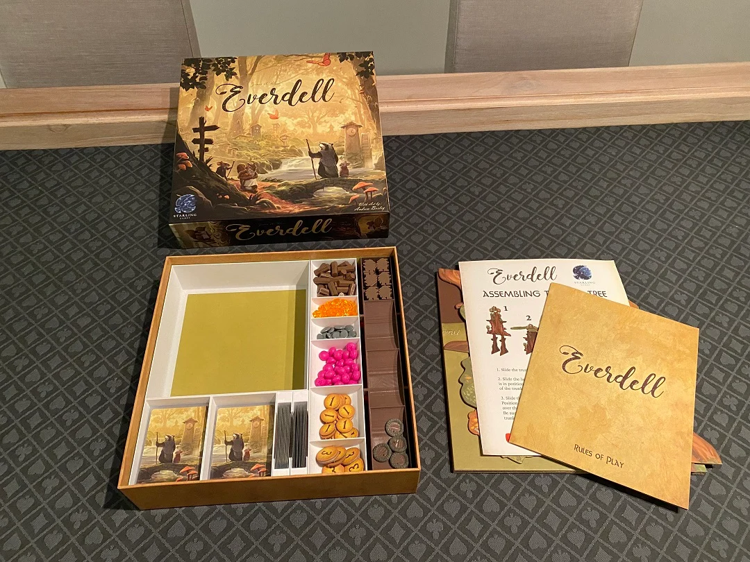Everdell board game insert