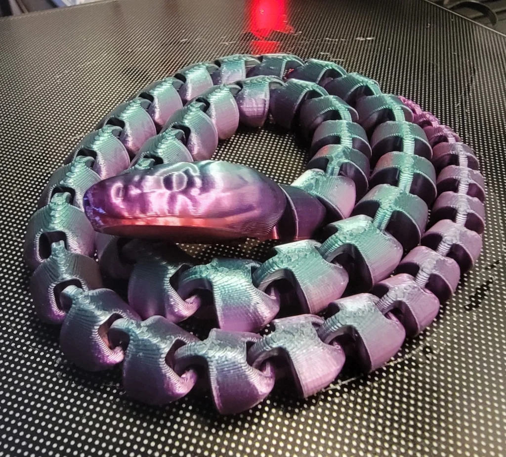 Articulated Snake v8 (bigger head) - Reupload