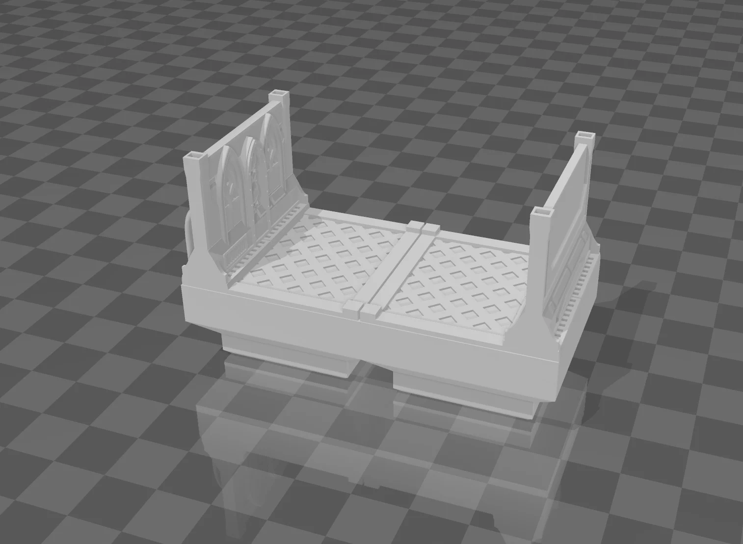 Basic infested spaceport hallway 01 (Dungeon Blocks compatible)