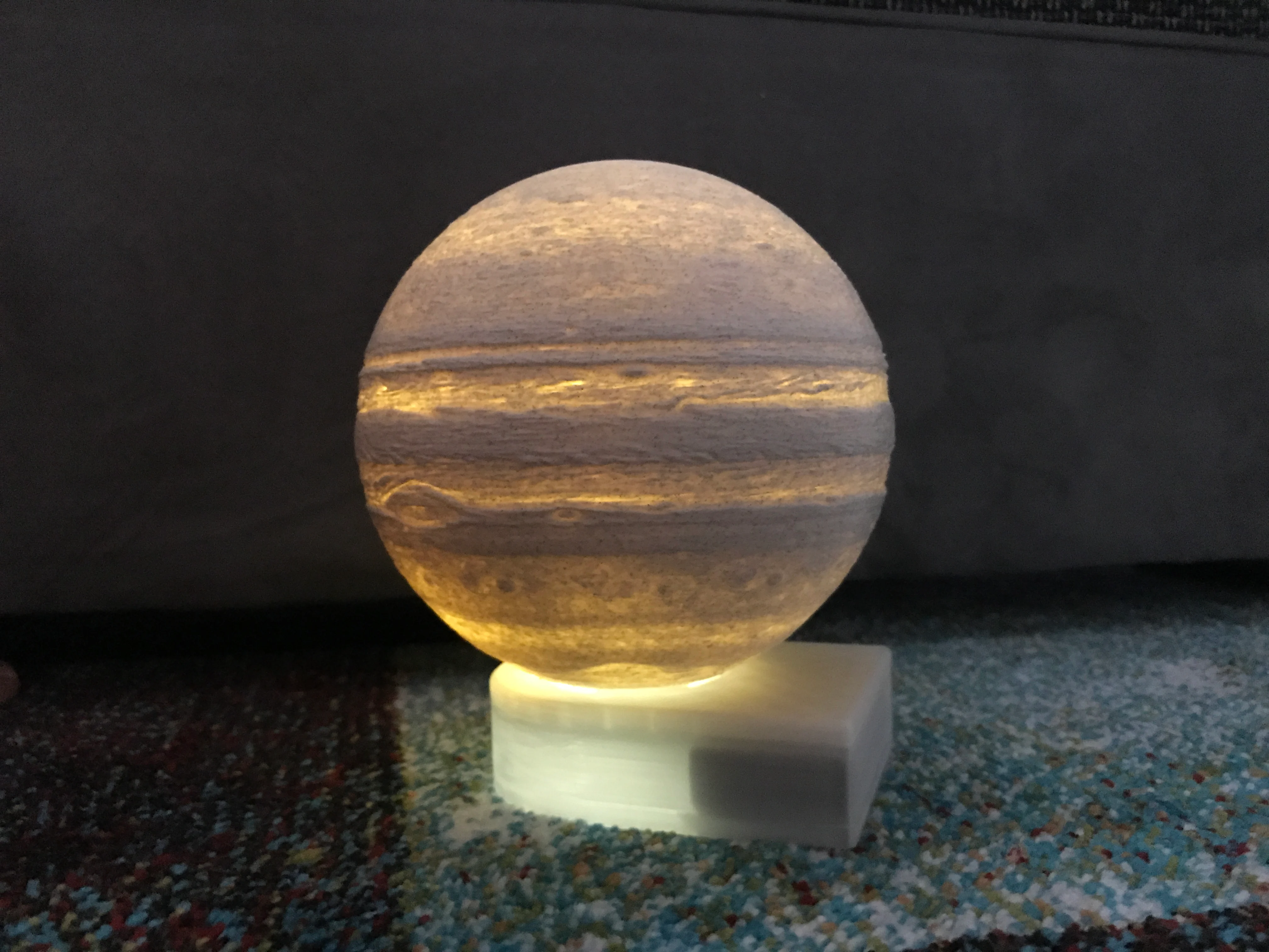 Jupiter lamp base