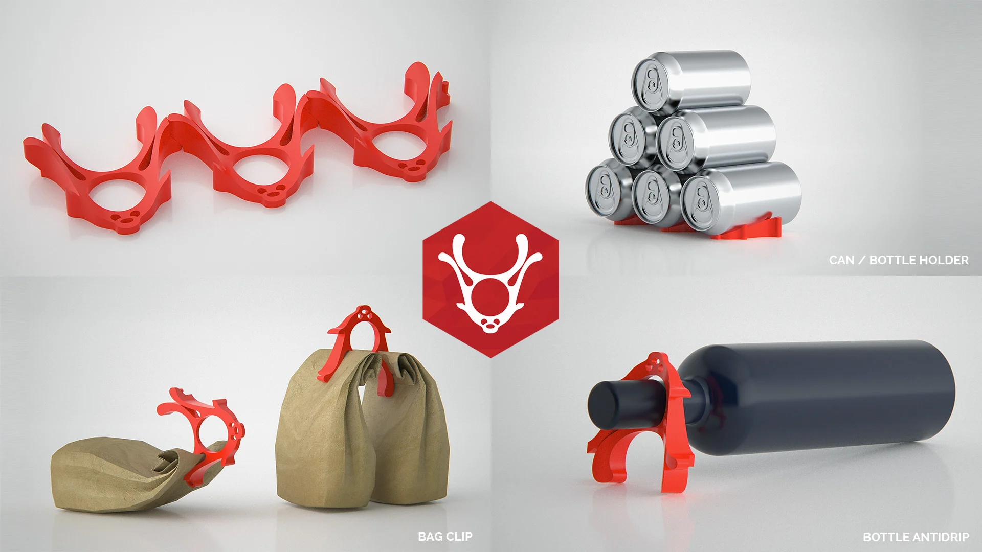 Rad Reindeer - Multi Purpose Fridge Tool