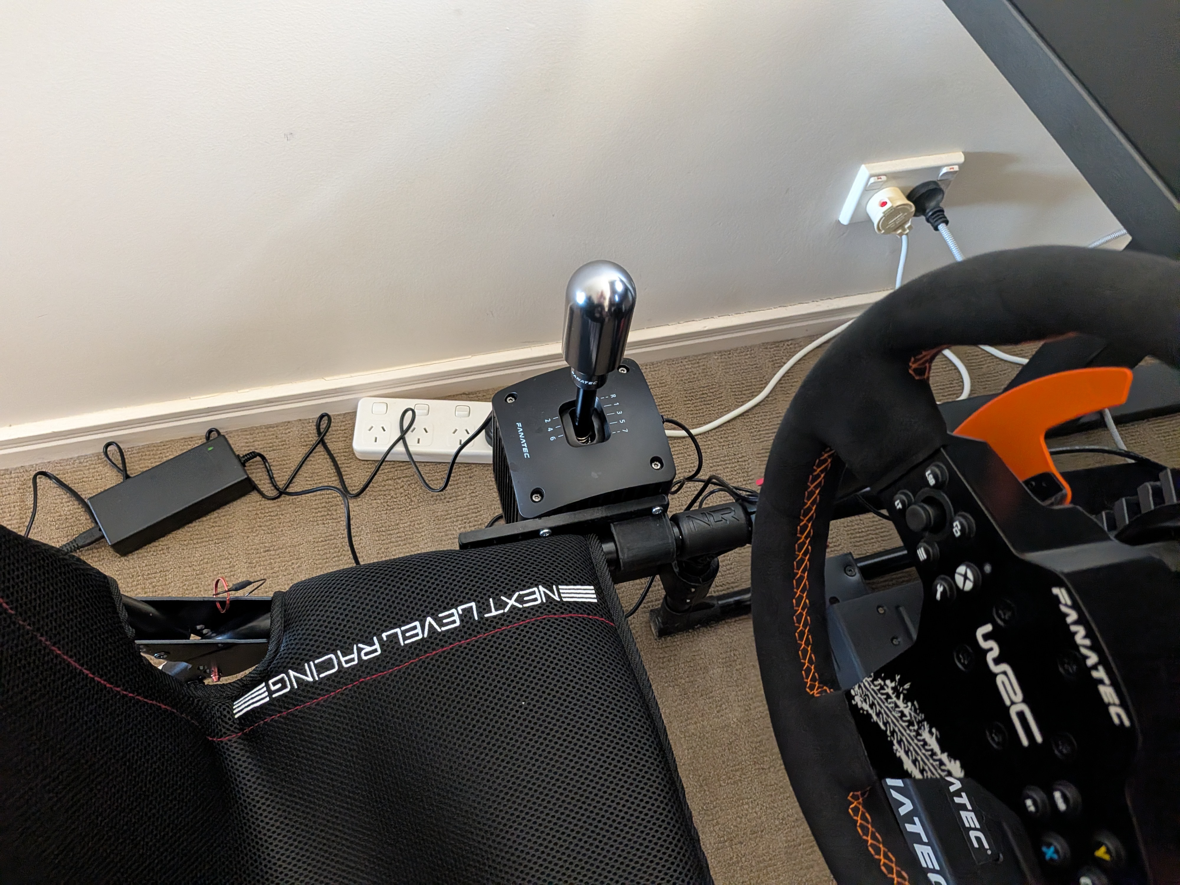 Next Level Racing GTLite Junior Fanatec Shifter Mount