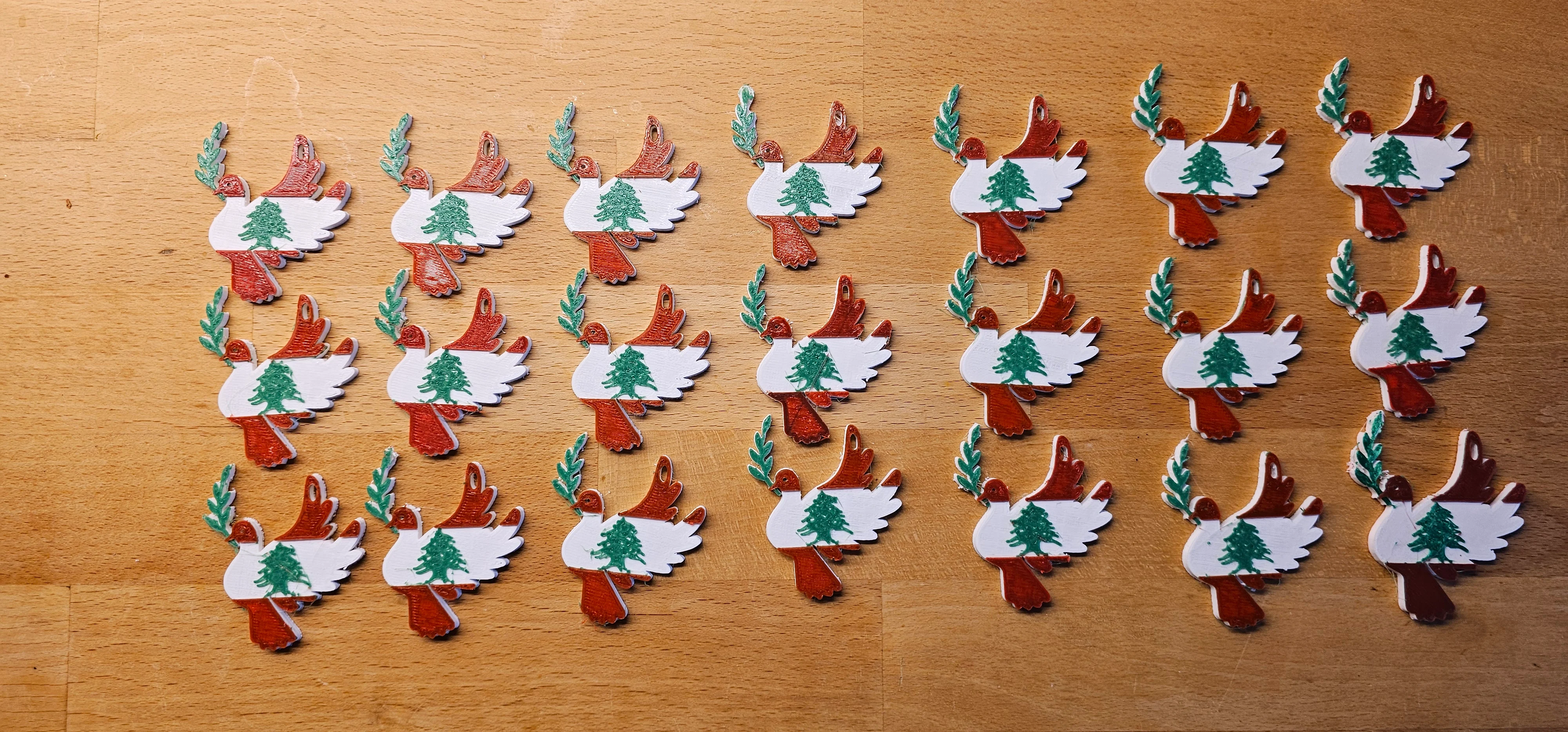 Lebanon peace dove
