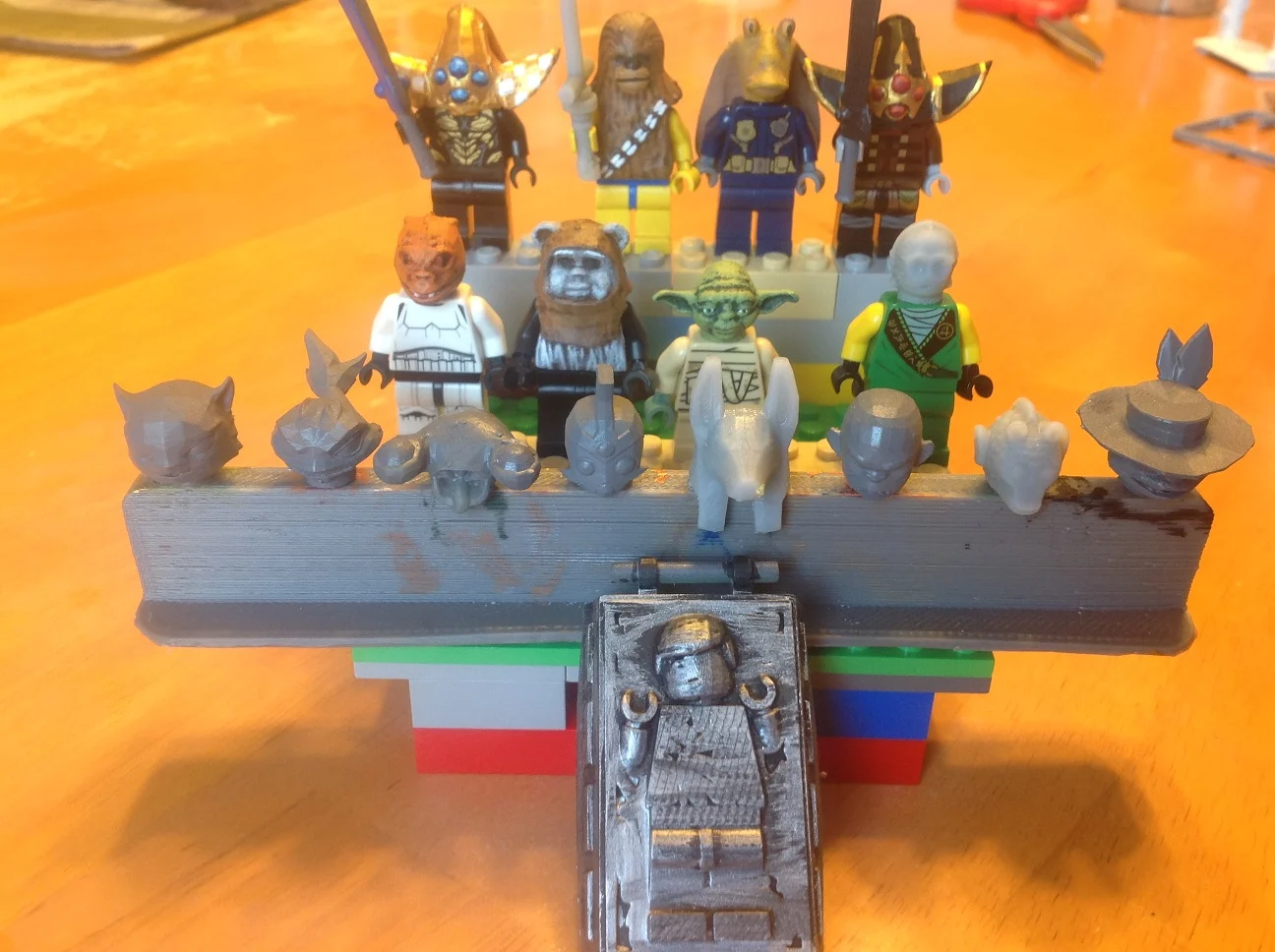Brick Figure Heads - Star Wars, Skylands, etc