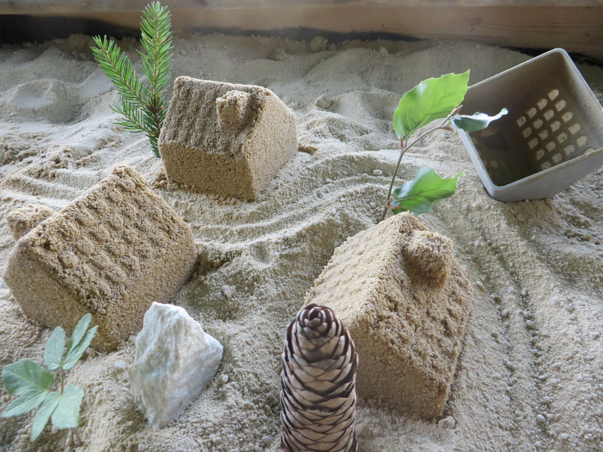 Haus Sandform - house sand mold