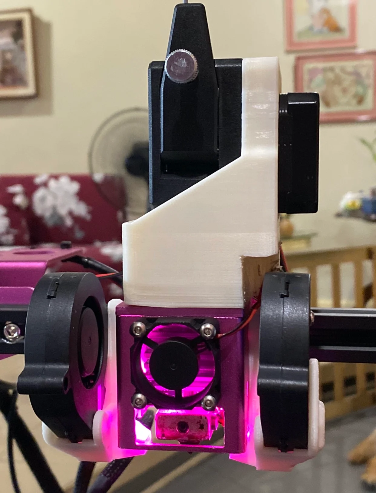 BIQU B1 Direct Drive mount for BMG Extruder