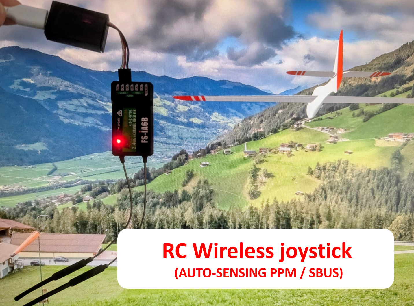 ESP32-S3 radio controlled joystick (PPM / SBUS)