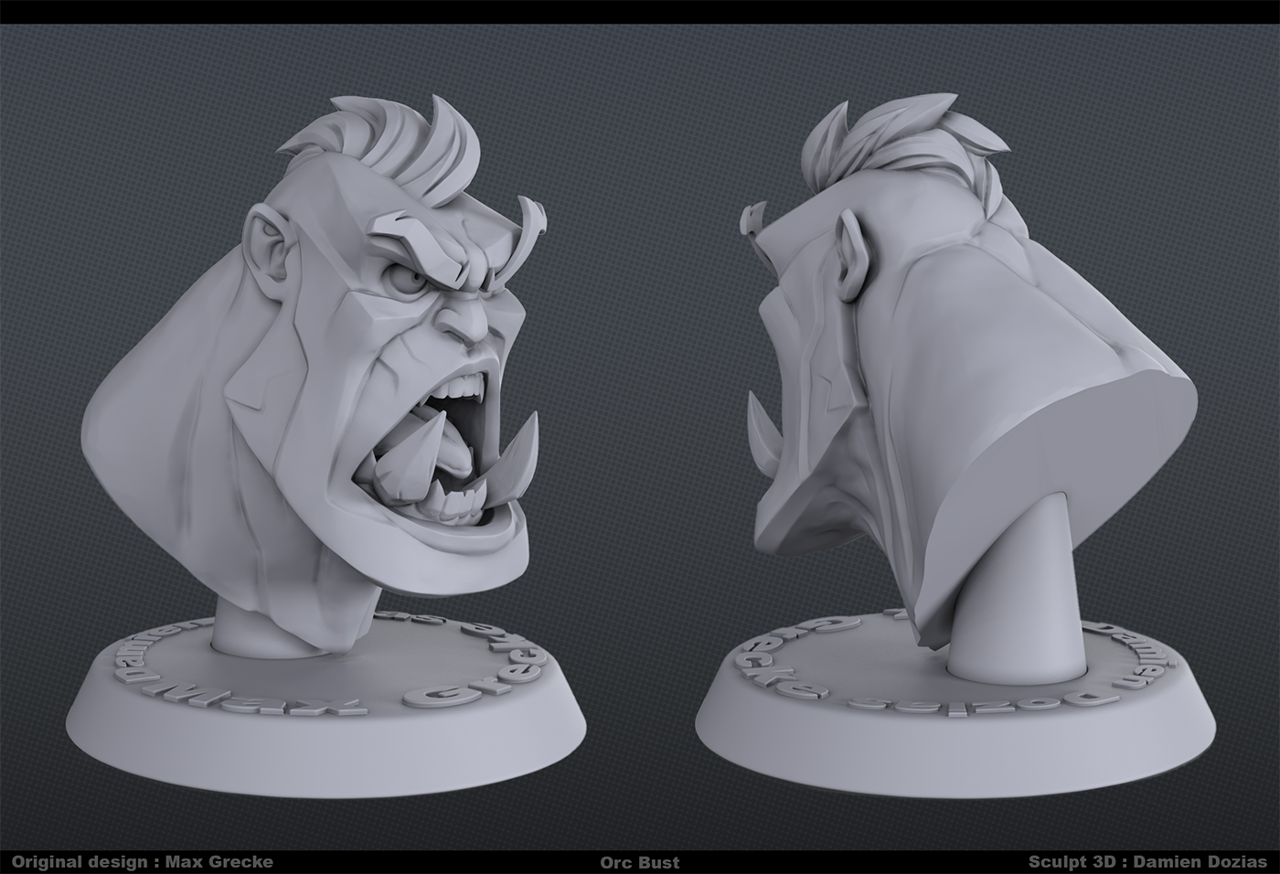 Orc Bust