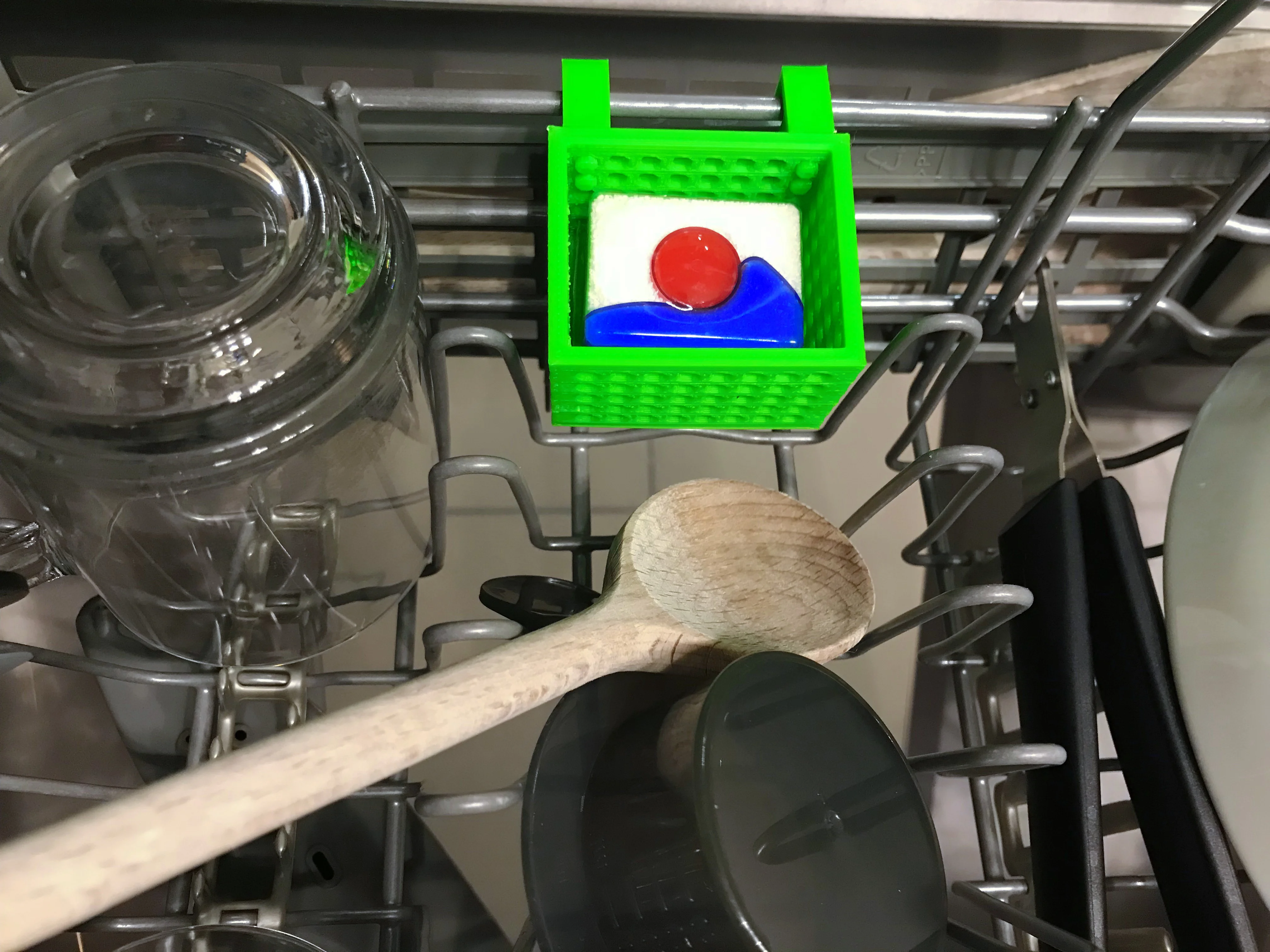 Dishwasher Soap Basket