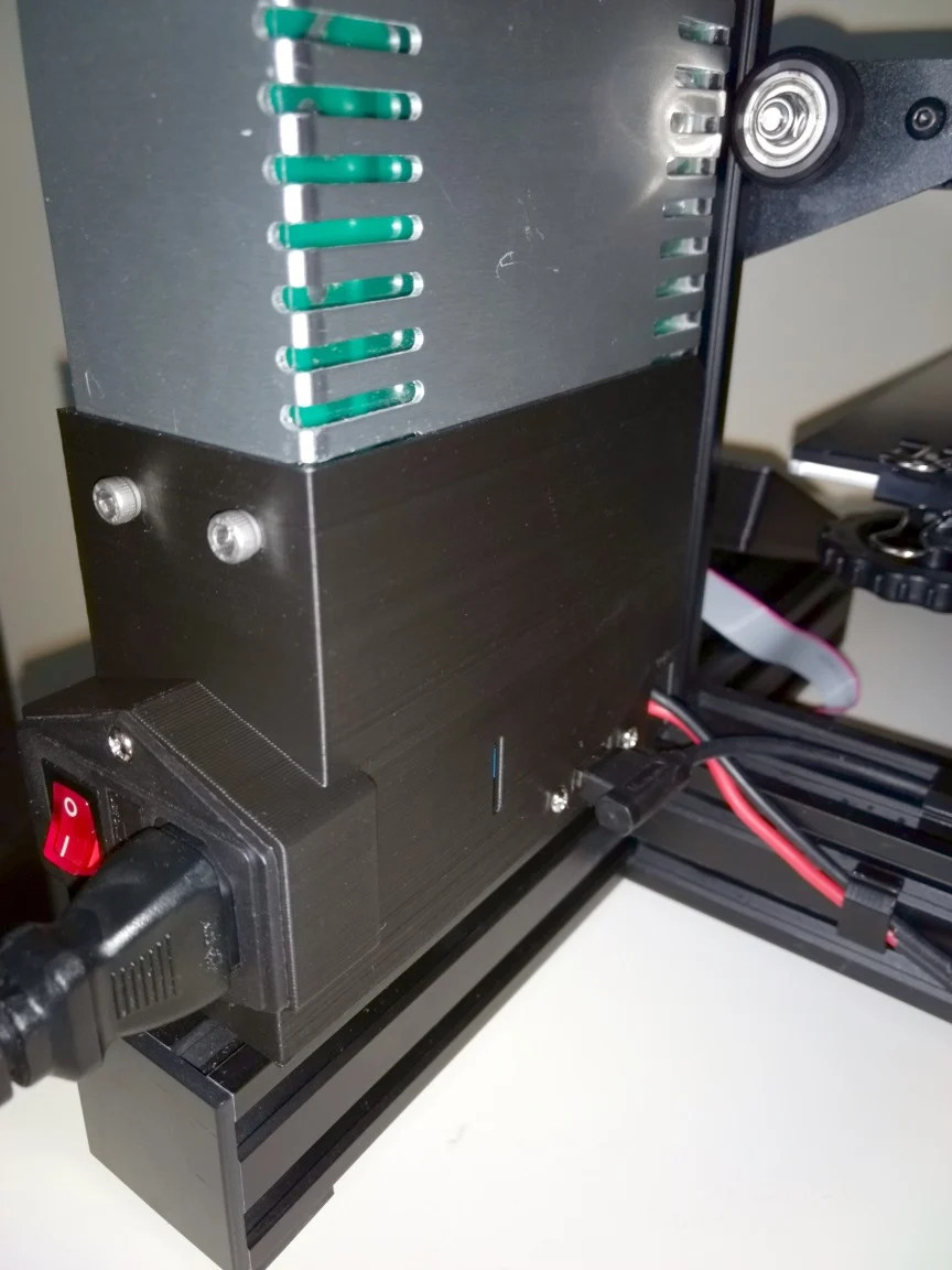 Ender 3 PSU cover with USB
