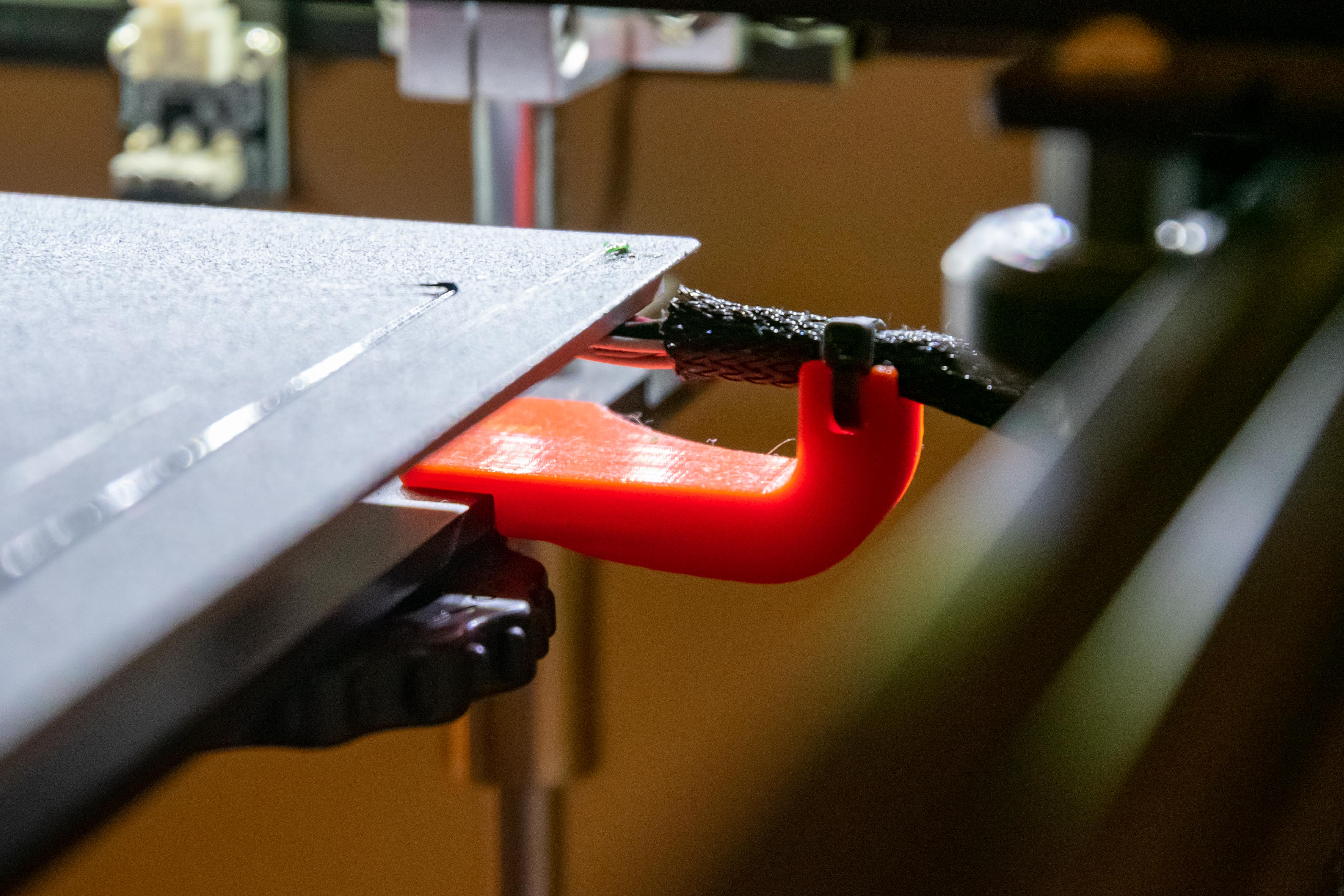 Ender 5 Bed Strain Relief - Improved