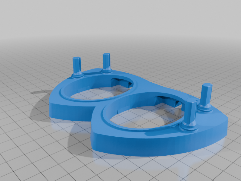 Toothbrush holder - double