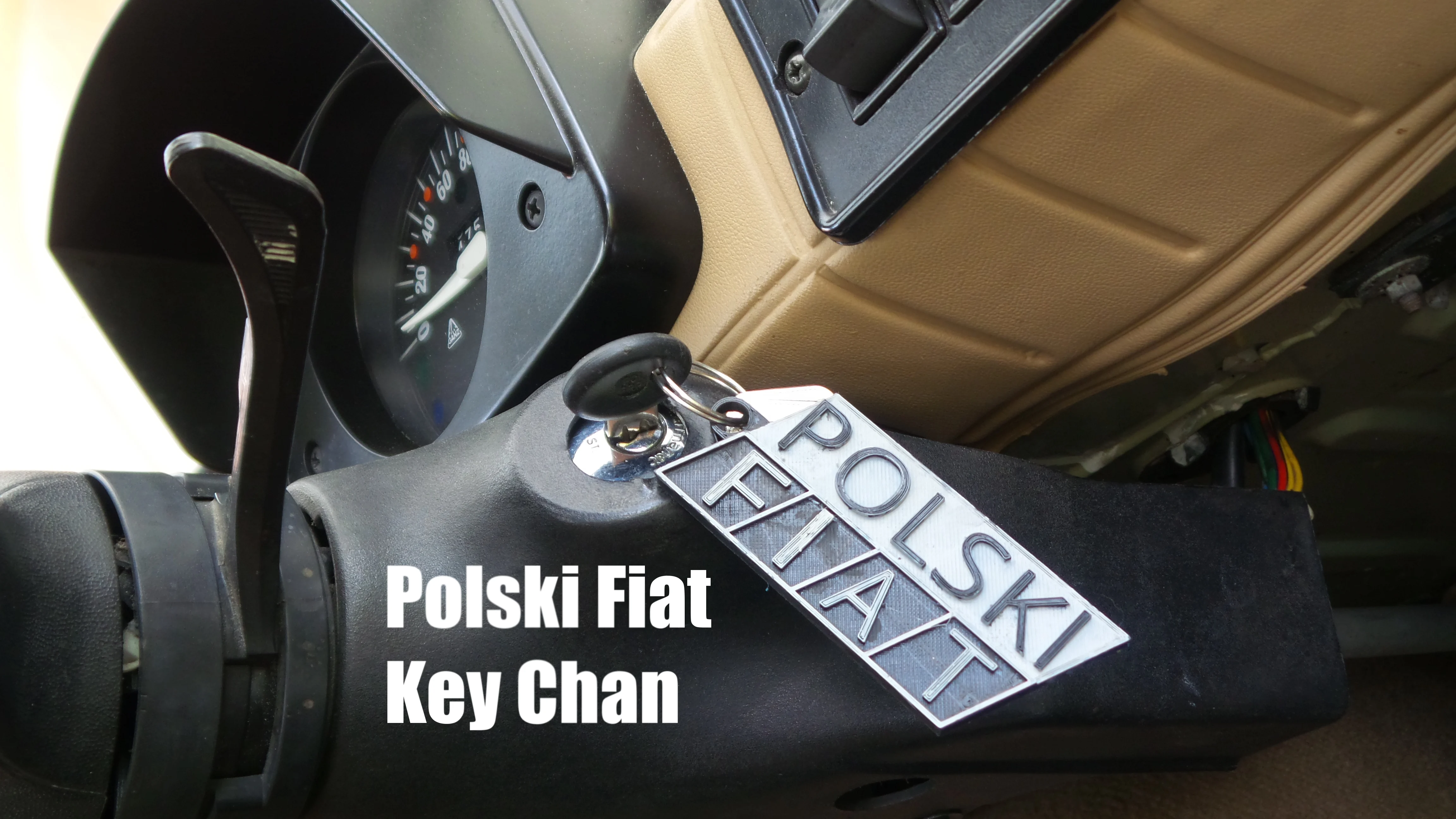 Polski Fiat Keychain