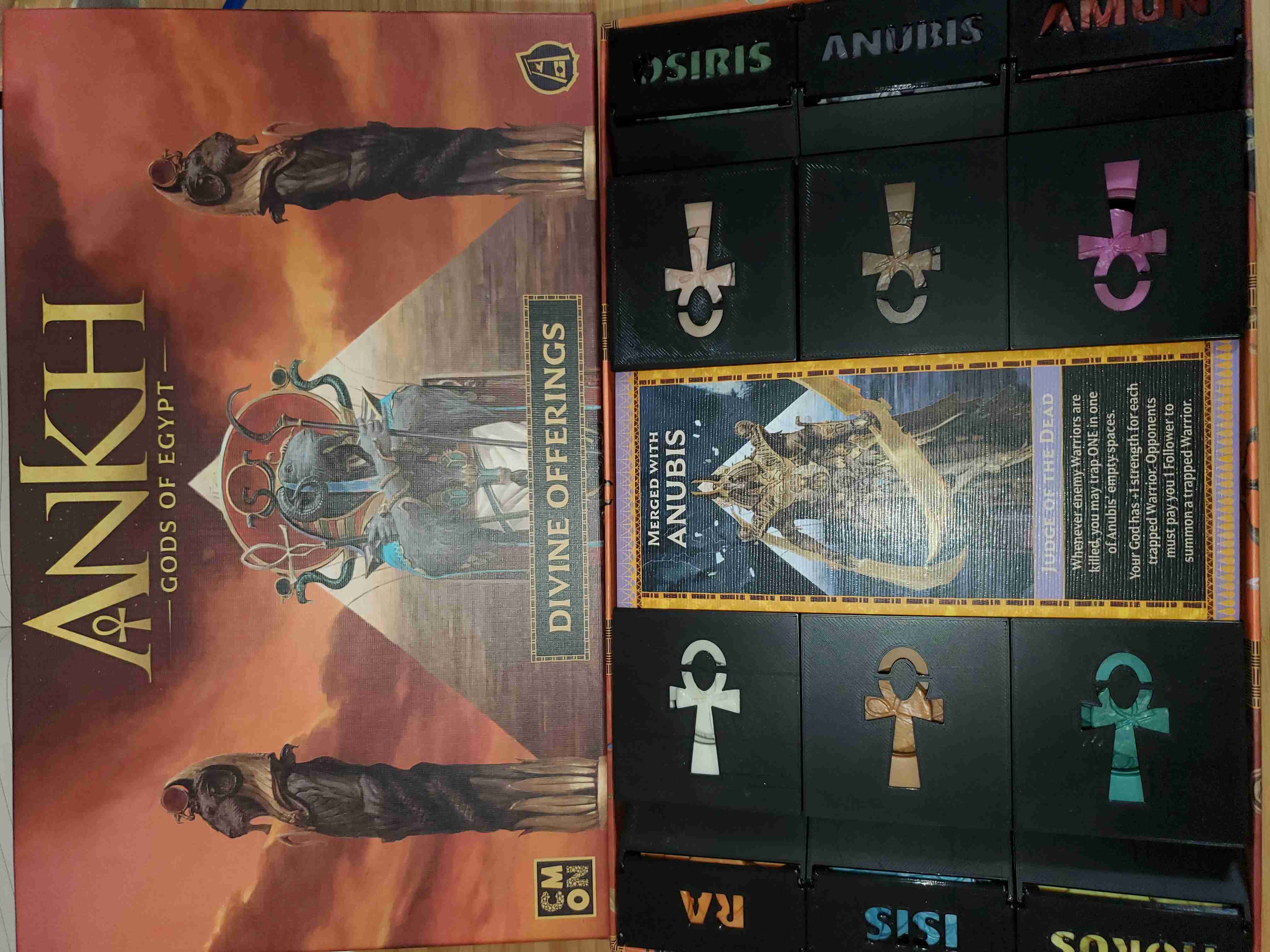 Ankh Gods of Egypt BoardGame Insert