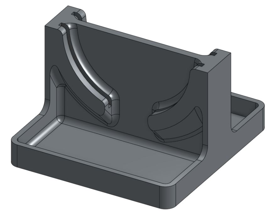 Senseo pad carrier (anti drop) back to back