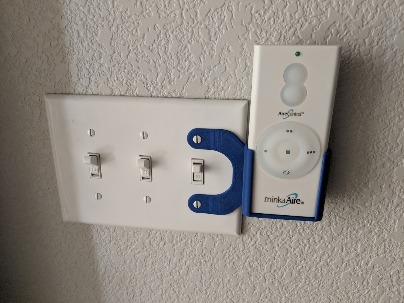 Minka Aire Remote Switch Plate Holder
