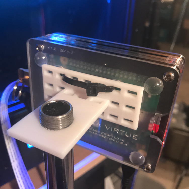 Mic Stand Raspberry Pi Holder - Horizontal