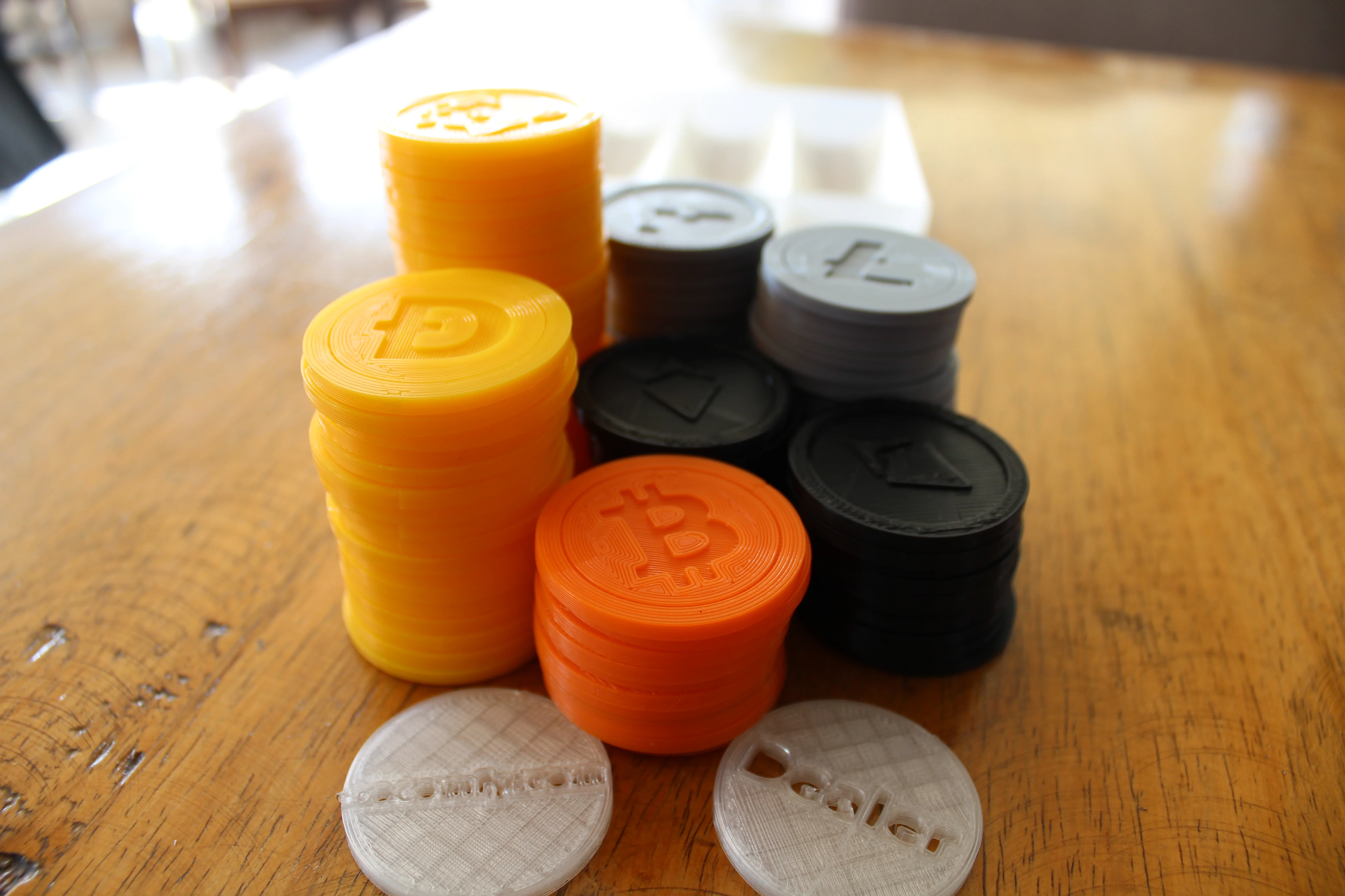 Crypto poker chips