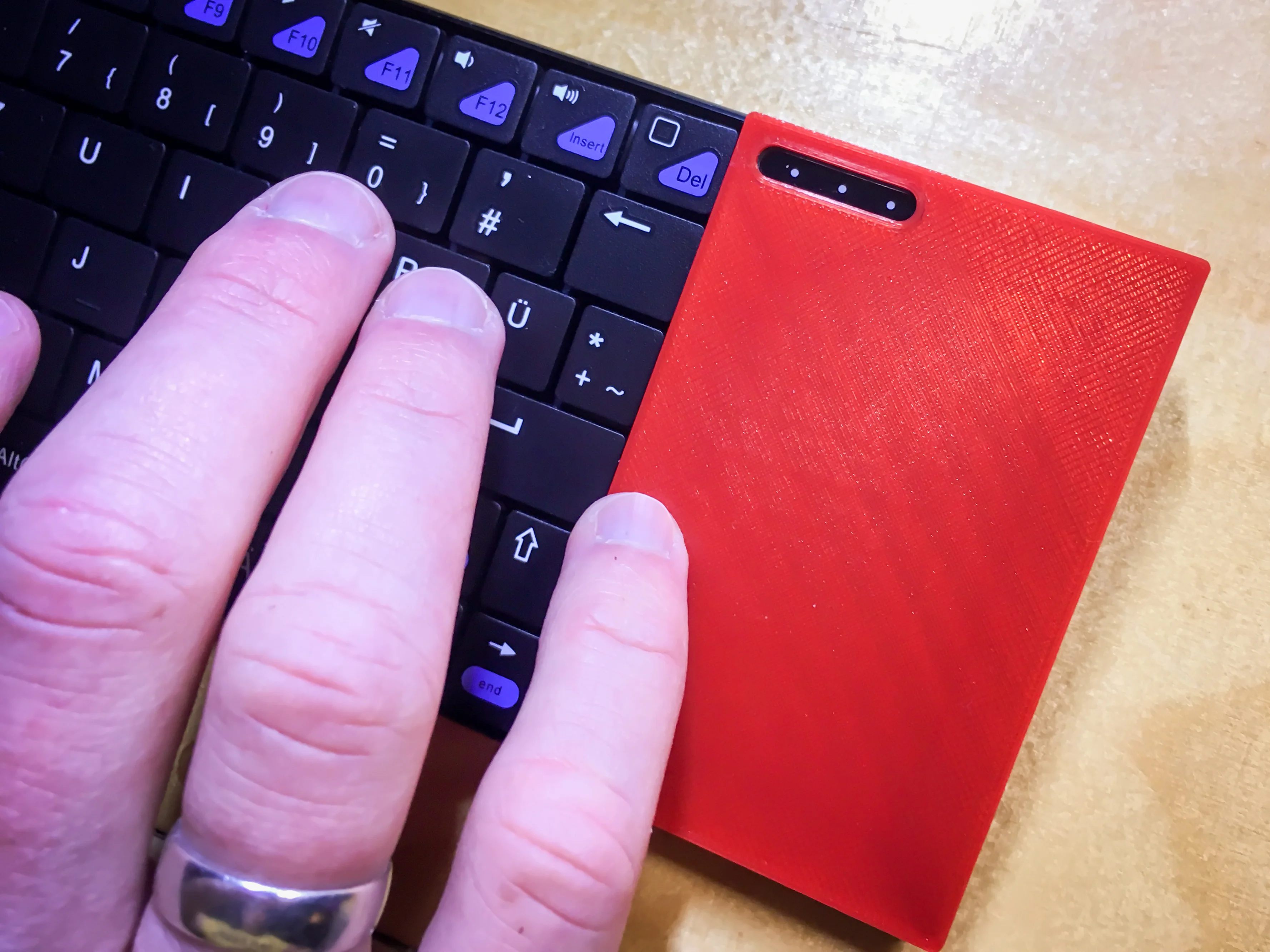 Touchpadcover for K12 Rii Keyboard Tastatur