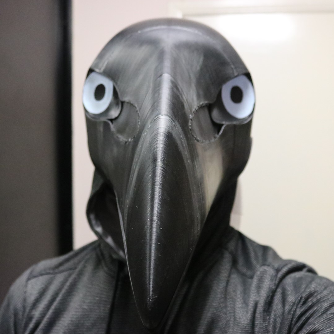 Crow Fursuit Head